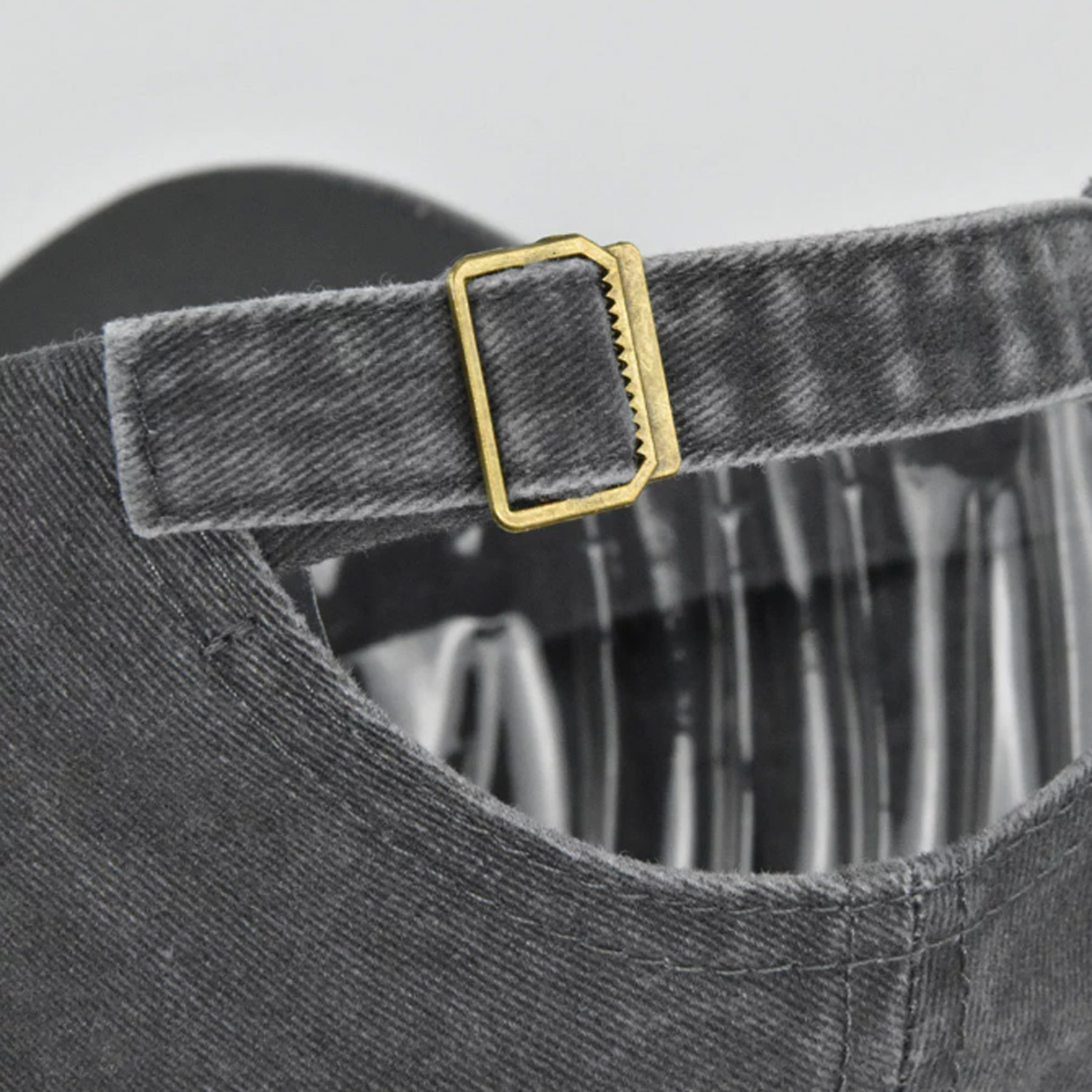 Washed Plain Baseball Cap 3
