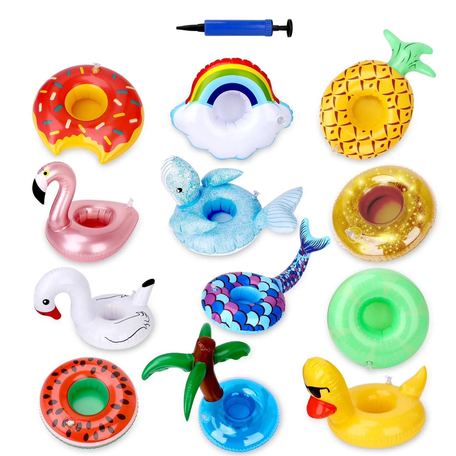 Inflatable Floating Drinking Holders 6