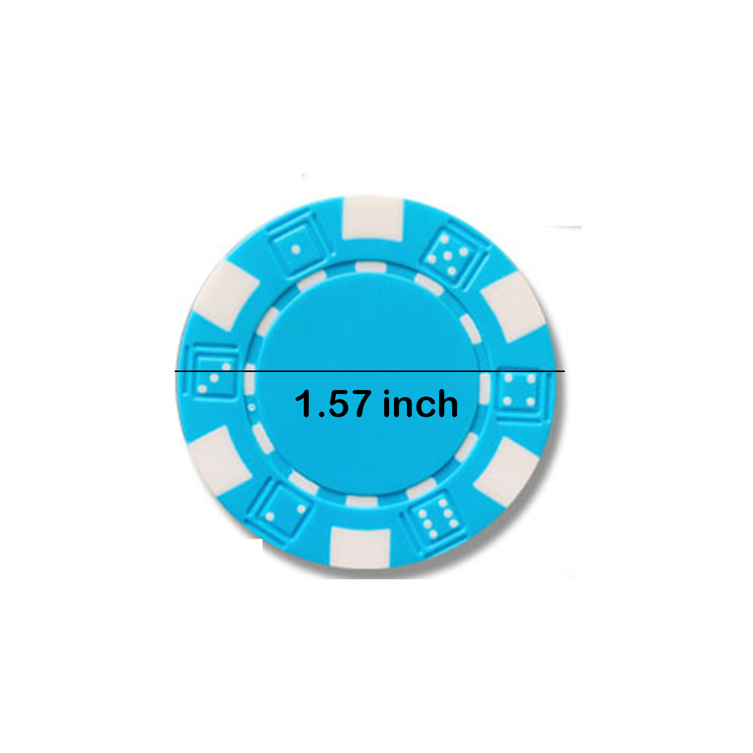Multicolor ABS Poker Chips - Durable & Vibrant 1