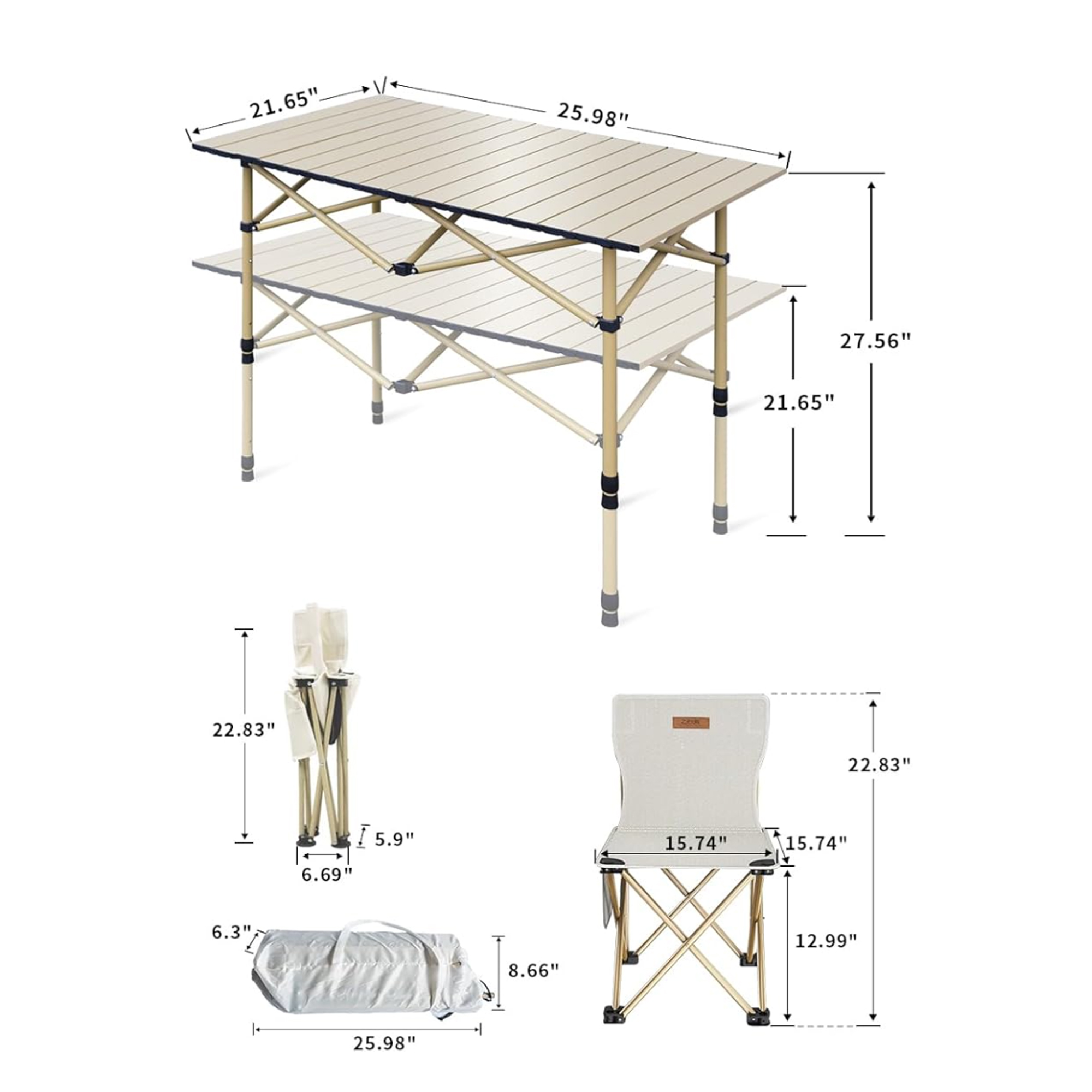10MOQ Folding Camping Table 1
