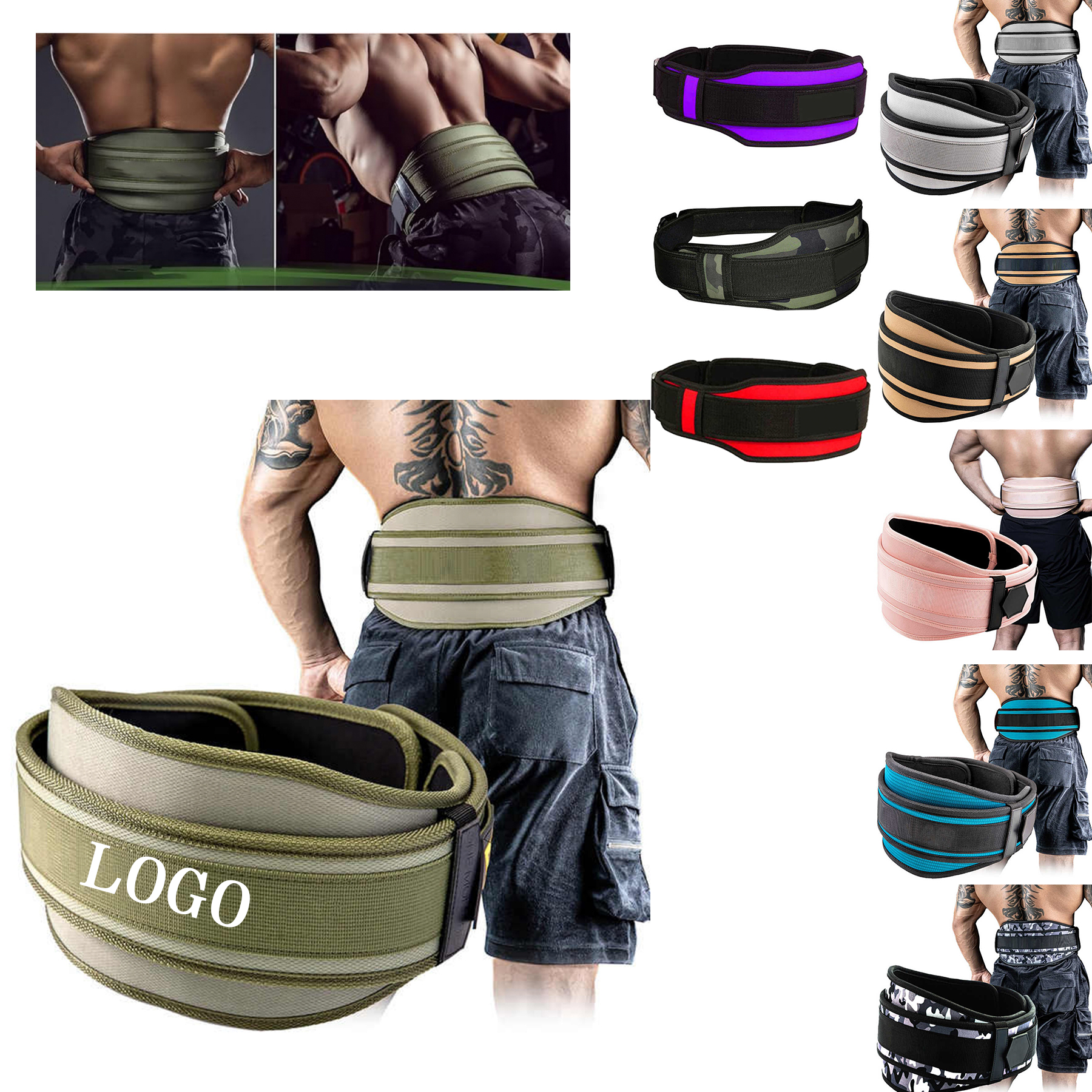 Quick Locking Back Support Weight Lifting Belt 2