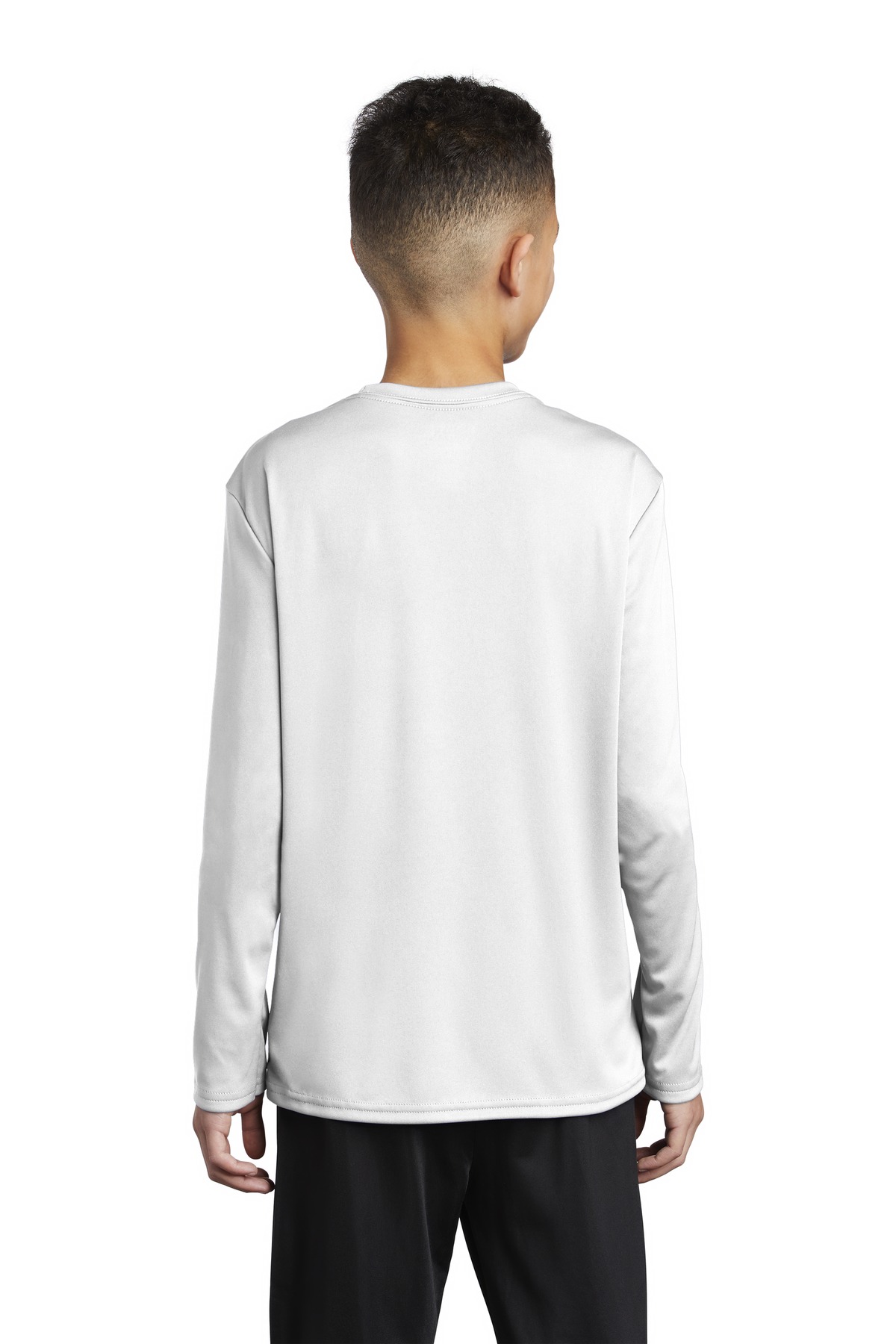 Port & Co Youth Long Sleeve Performance Tee PC380YLS 34