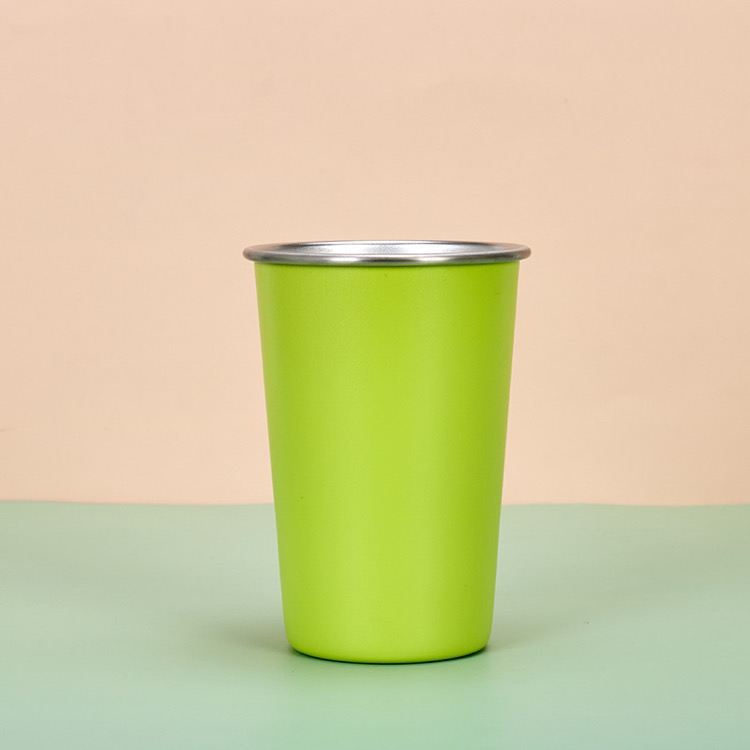 16 oz Stainless Steel Pint Cups 1