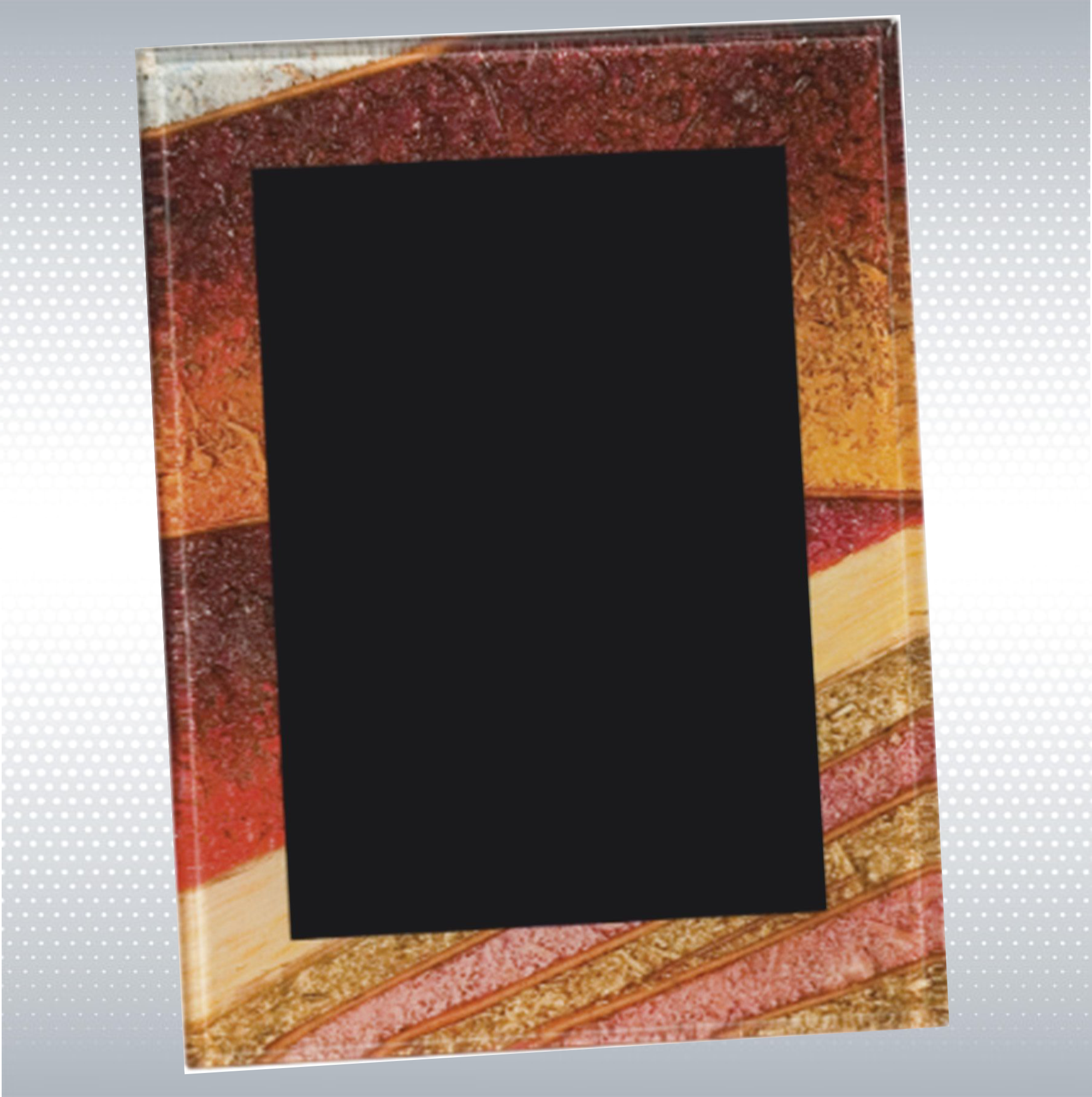 Autumn Harvest Acrylic Art Plaque w/Easel & Hanger (6 1/2" x 8 1/2") 5