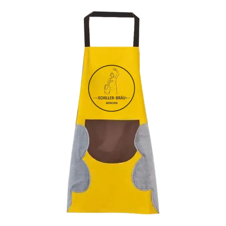 Waterproof Apron Semi-Flower Pocket 6