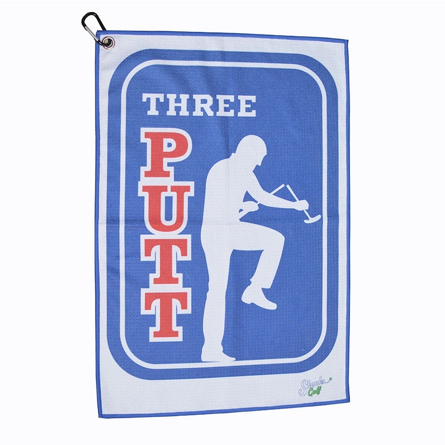 Full Color Print Golf Blanket with Clip 2