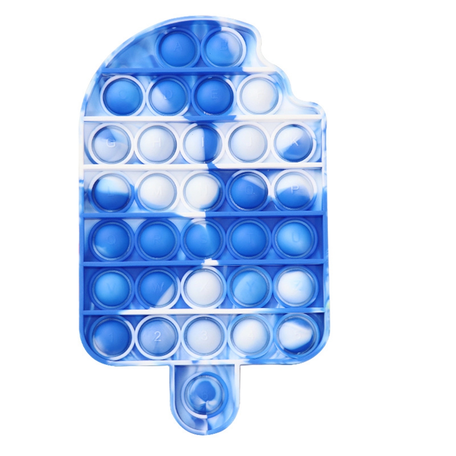 Ice Cream Shape Push Pop Bubble Toy 8
