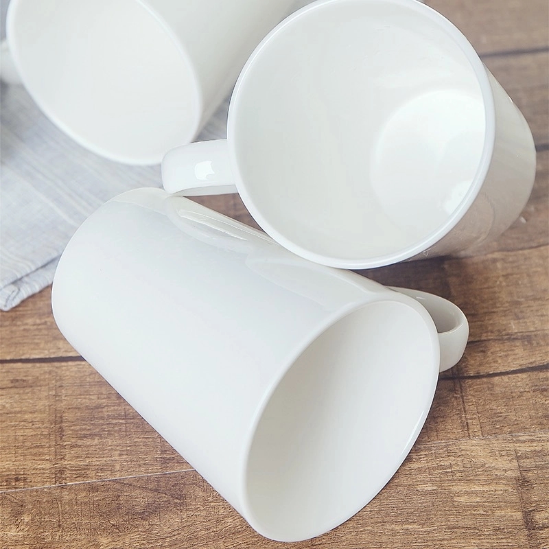 15OZ Simple Ceramic Bone China Cup 6