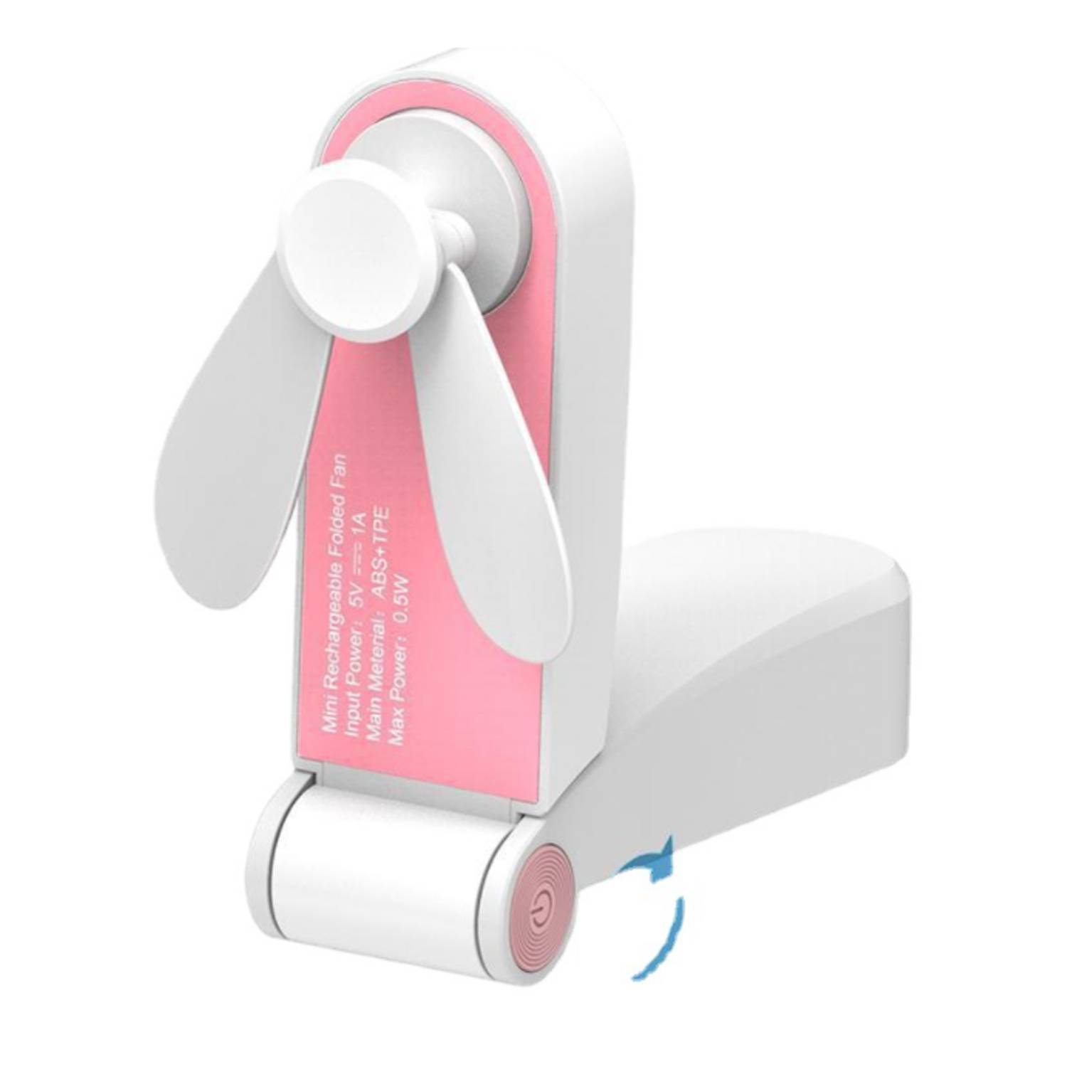 Mini Rechargeable Foldable Fan 5