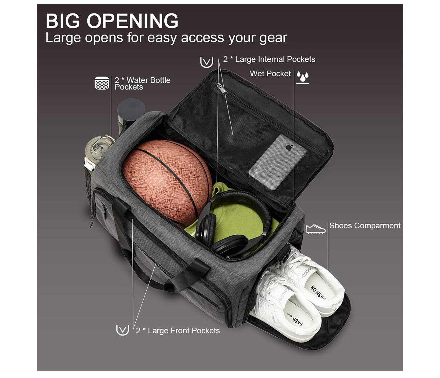 Oxford Sports Duffel bag 2