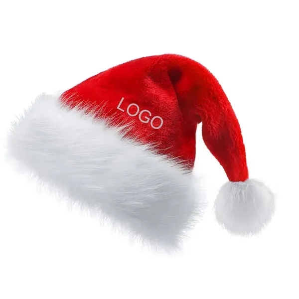 Adult Plush Christmas Hat 3
