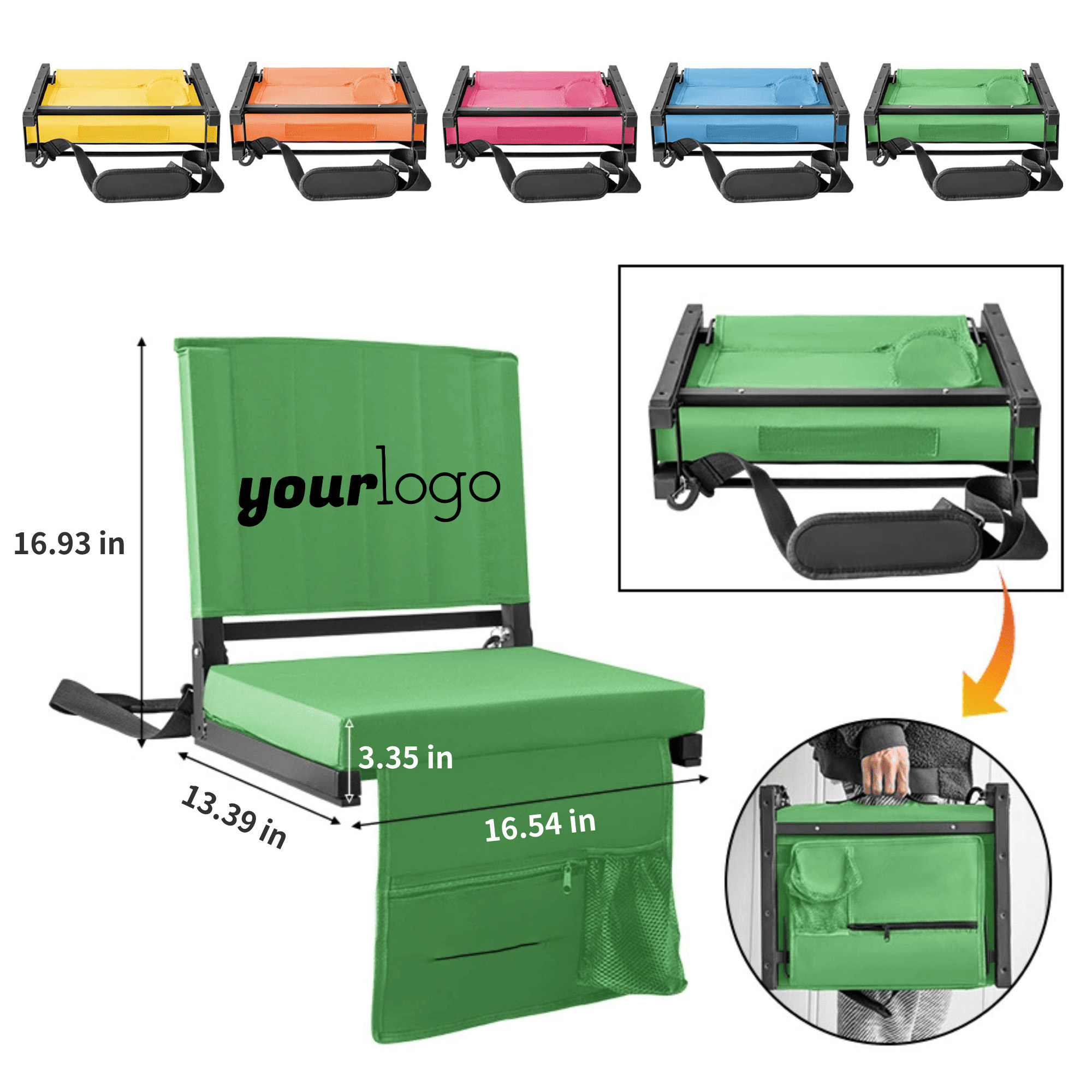 Portable Outdoor Folding Stadium Seat 2