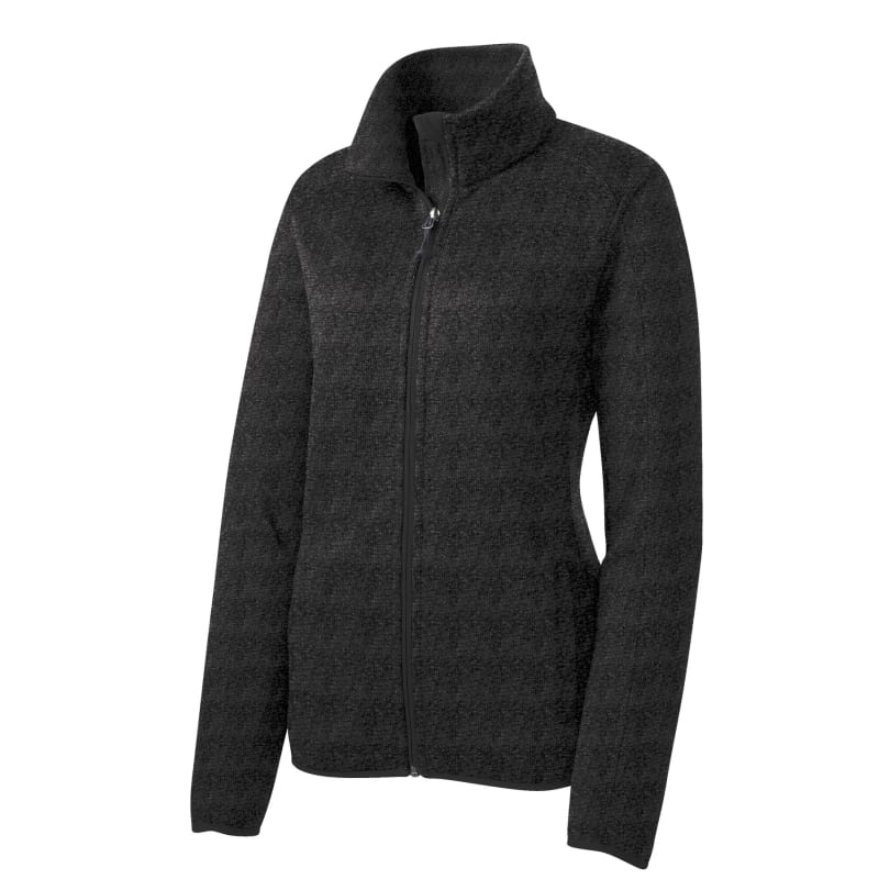 Port Authority Women's Sweater Fleece Jacket. 24