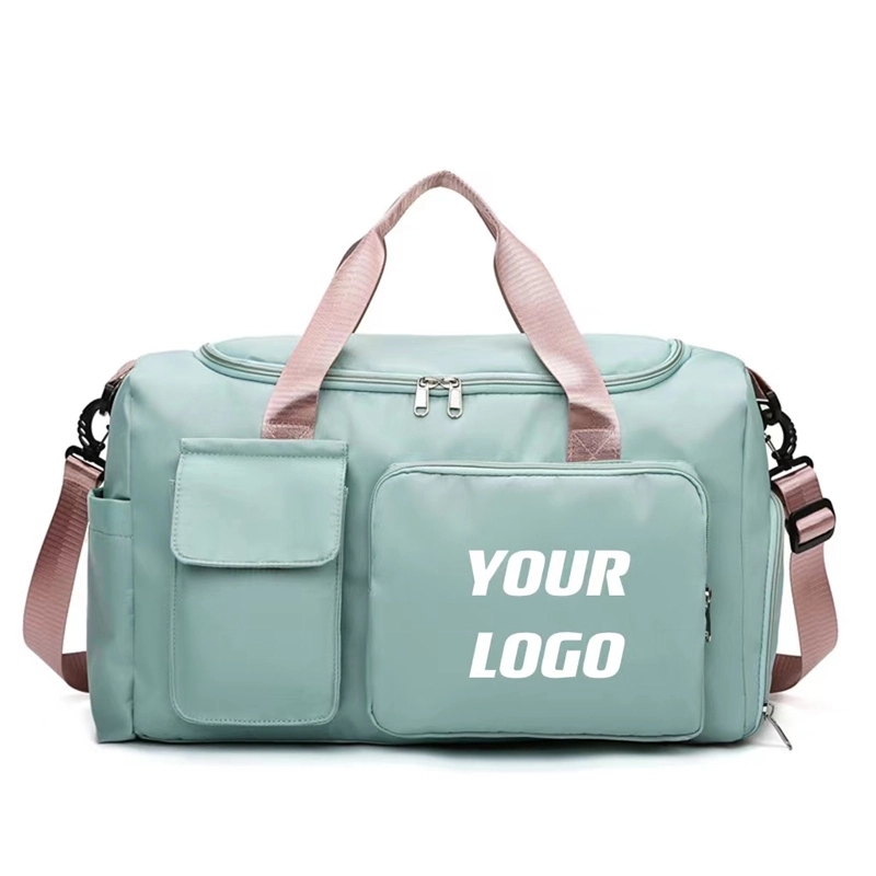 Sports Duffle Bag & Shoes Compartment & Wet Pocket 5