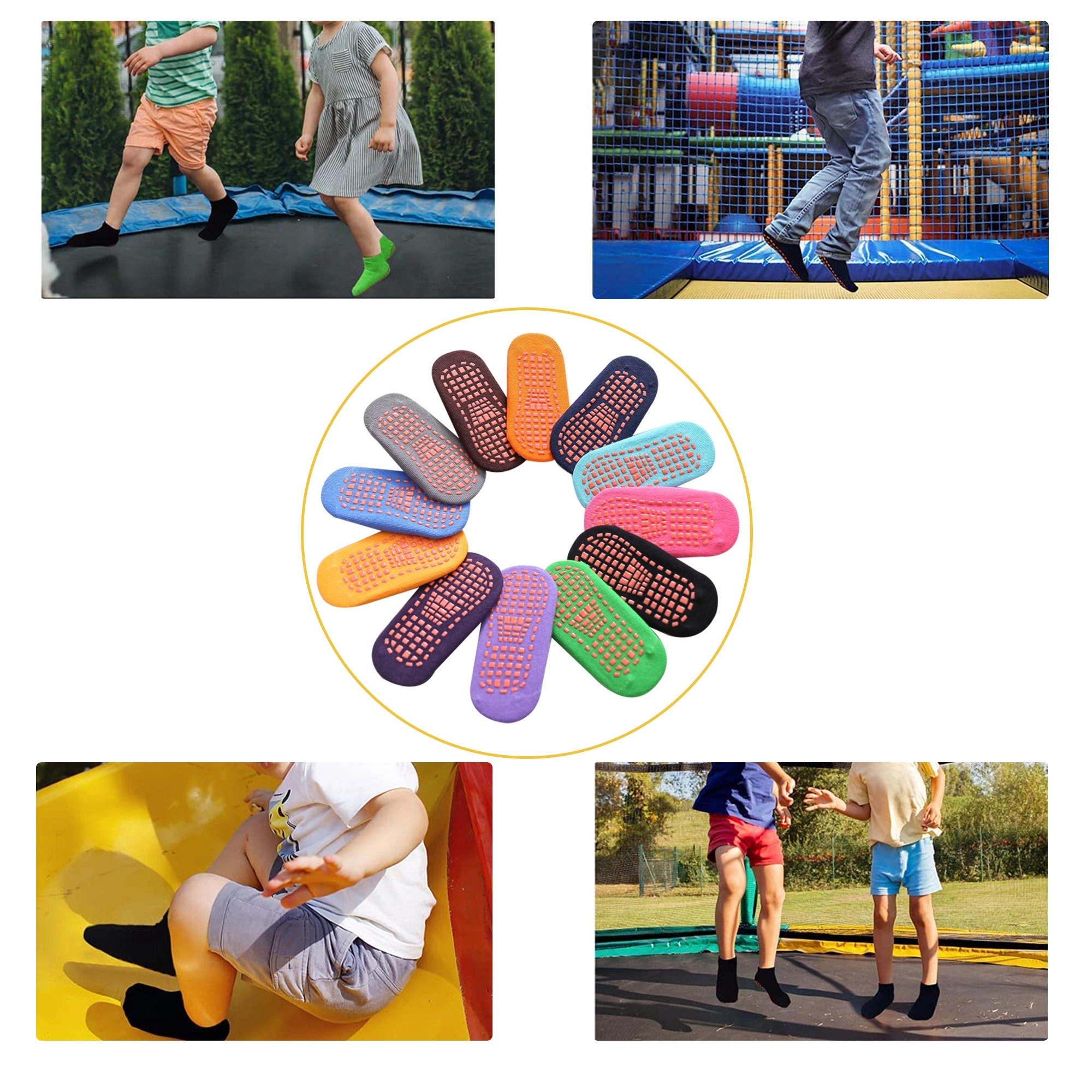 Sticky Cushioned Sole Socks 3