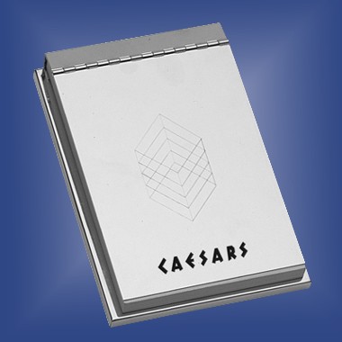SILVER PLATED MEMO HOLDER 2