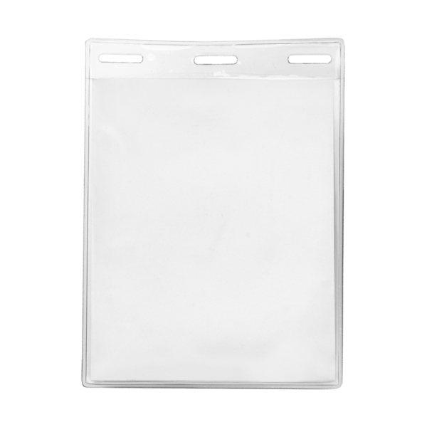 3 5/16" x 4 1/4" Blank Vertical Vinyl Pouch 2