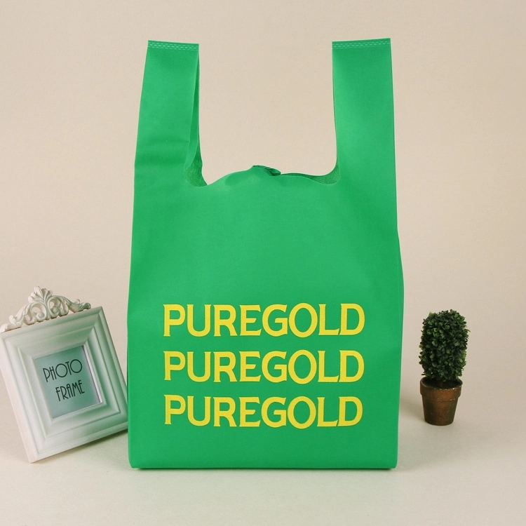 Reusable T-Shirt Style Non-Woven Tote Bag 1
