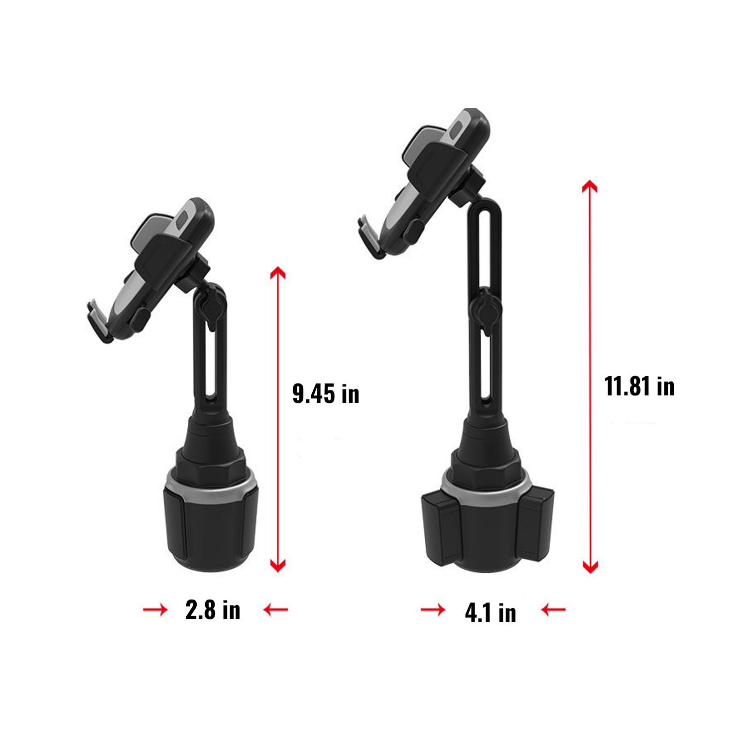 Car Phone Mount Cup Holder Cradle Stand for Cellphone 3