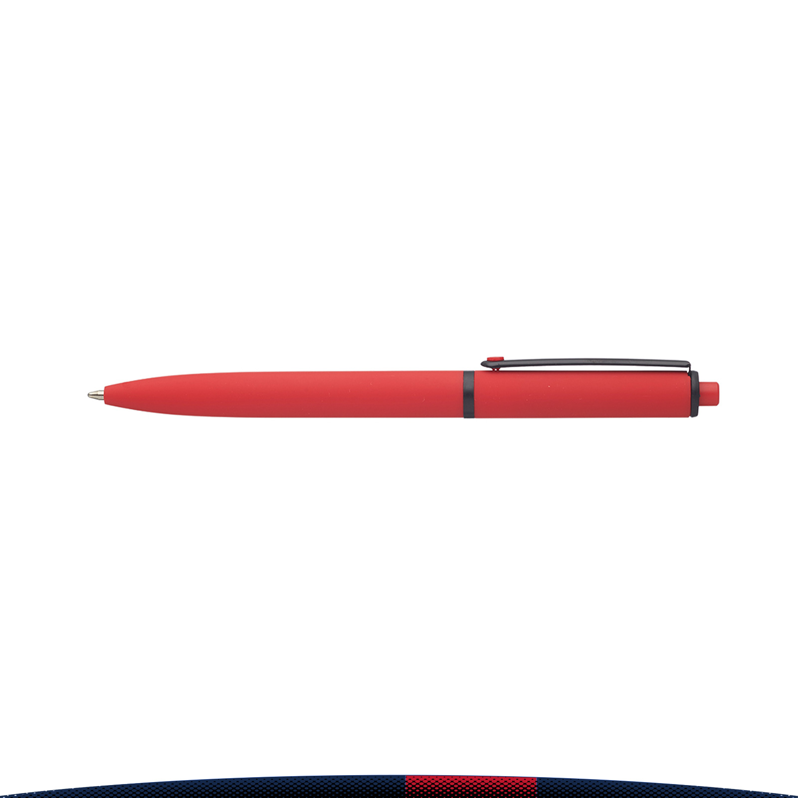 Classic Rubber-Coated Plastic Ballpoint Pens 5