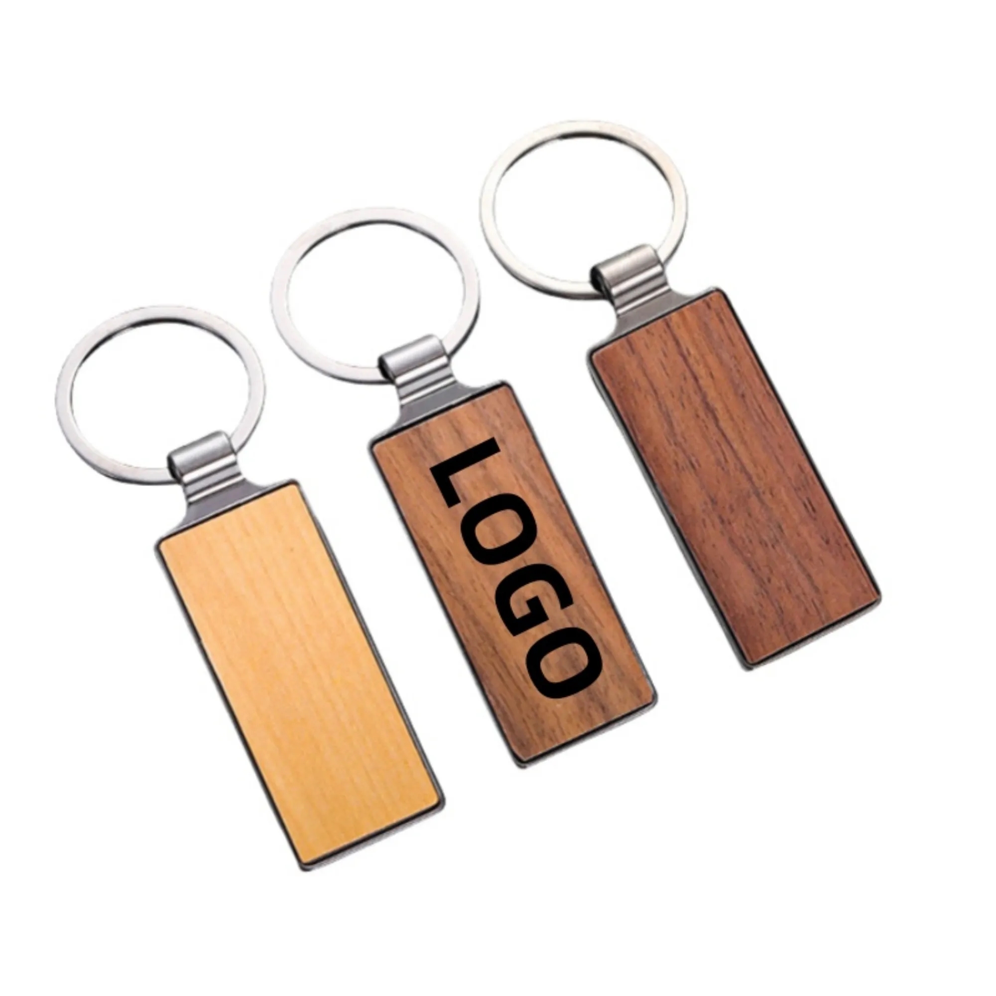 High End Solid Wood Keychain 1