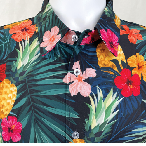 Unisex & Kids' Sublimation Hawaiian Shirt - Premium 10