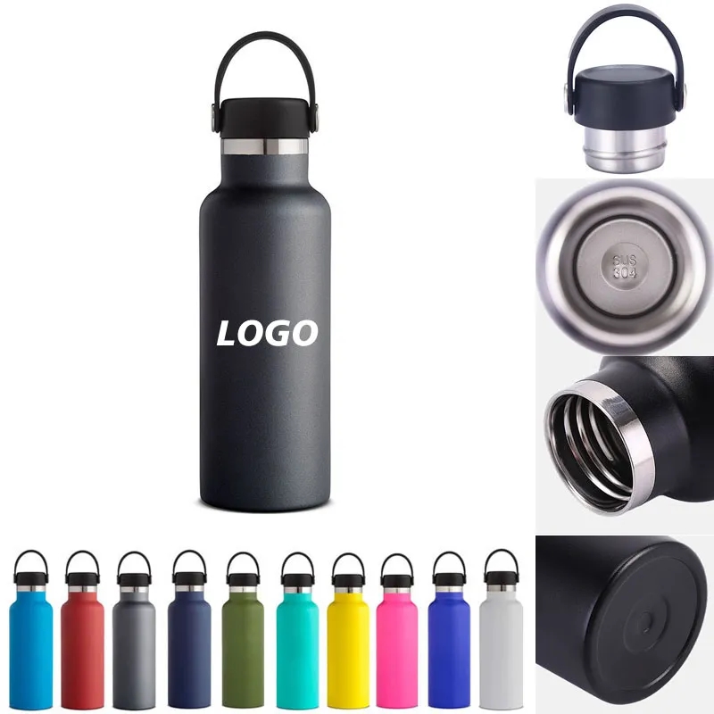 25 oz Vacuum Insulated Stainless Steel Water Bottle, custom water bottle with logo imprint 1