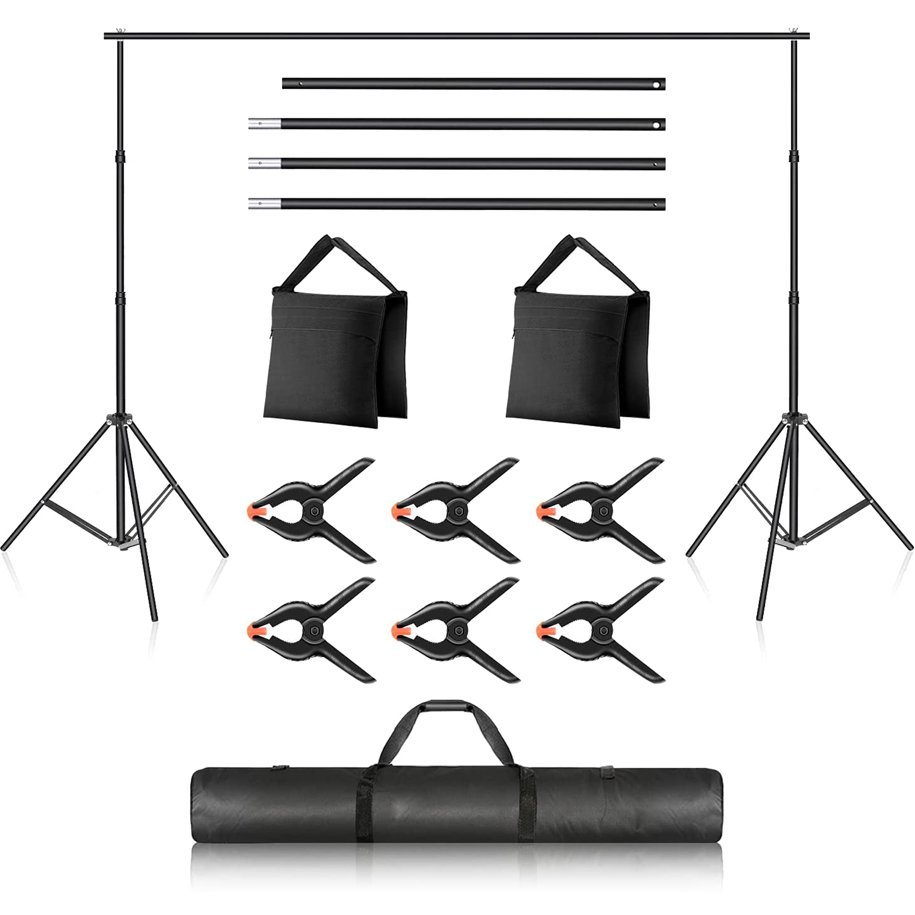 Photo Studio Backdrop Support System 2