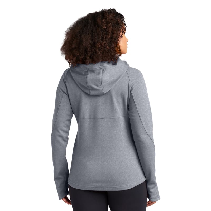 Sport-Tek Women's Tech Fleece Full-Zip Hooded Jacket. 4