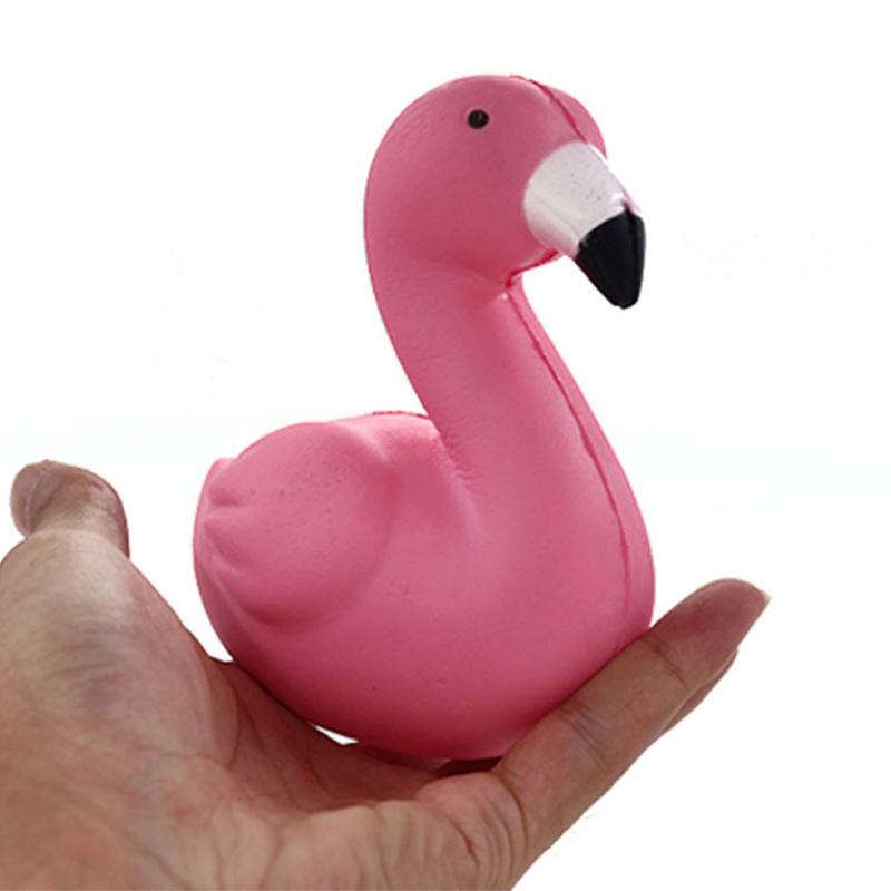 Squishy Flamingo Squeeze Toy Stress Reliever 4