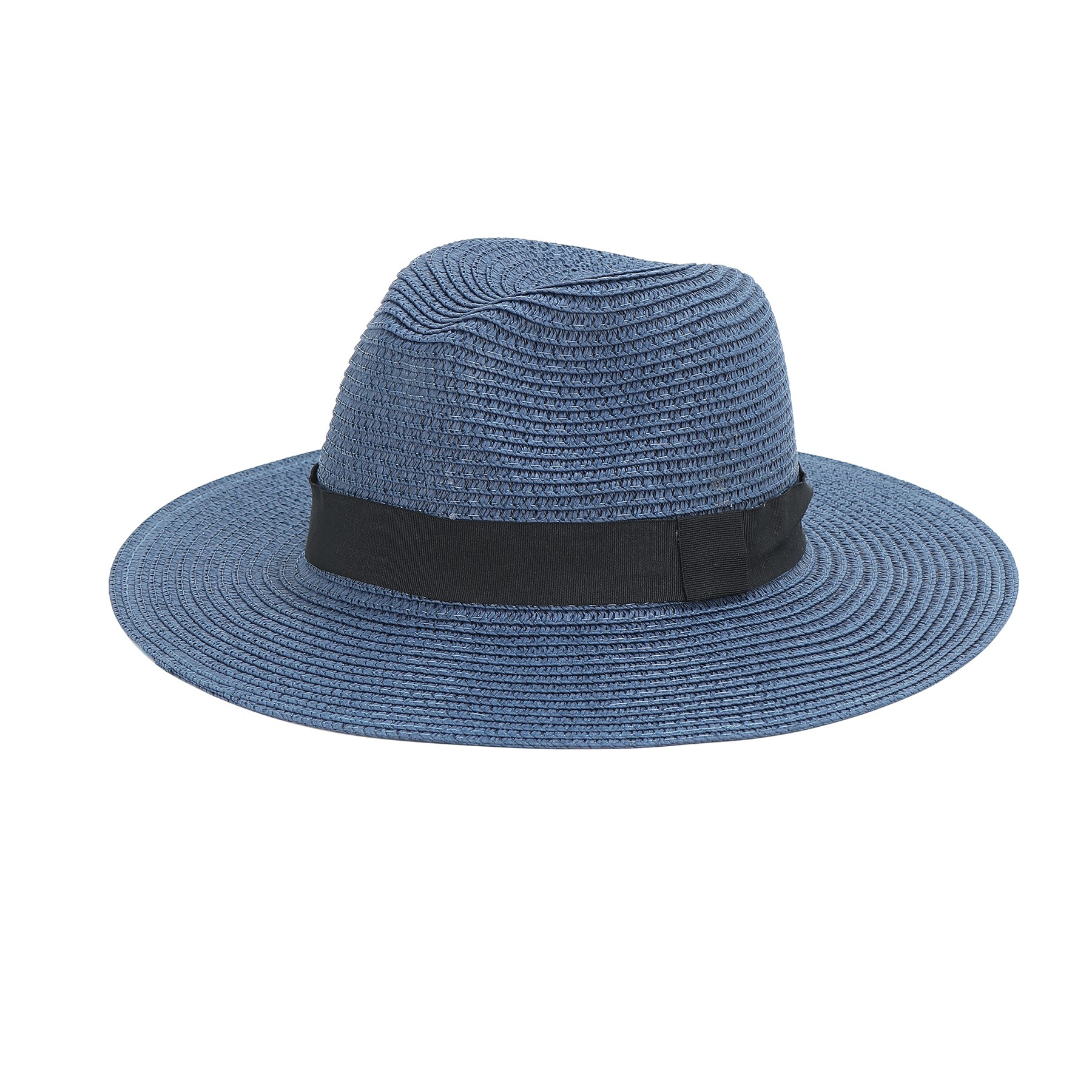 Custom Unisex Travel Straw Panama Hat Summer Wide Brim Straw Hat 2
