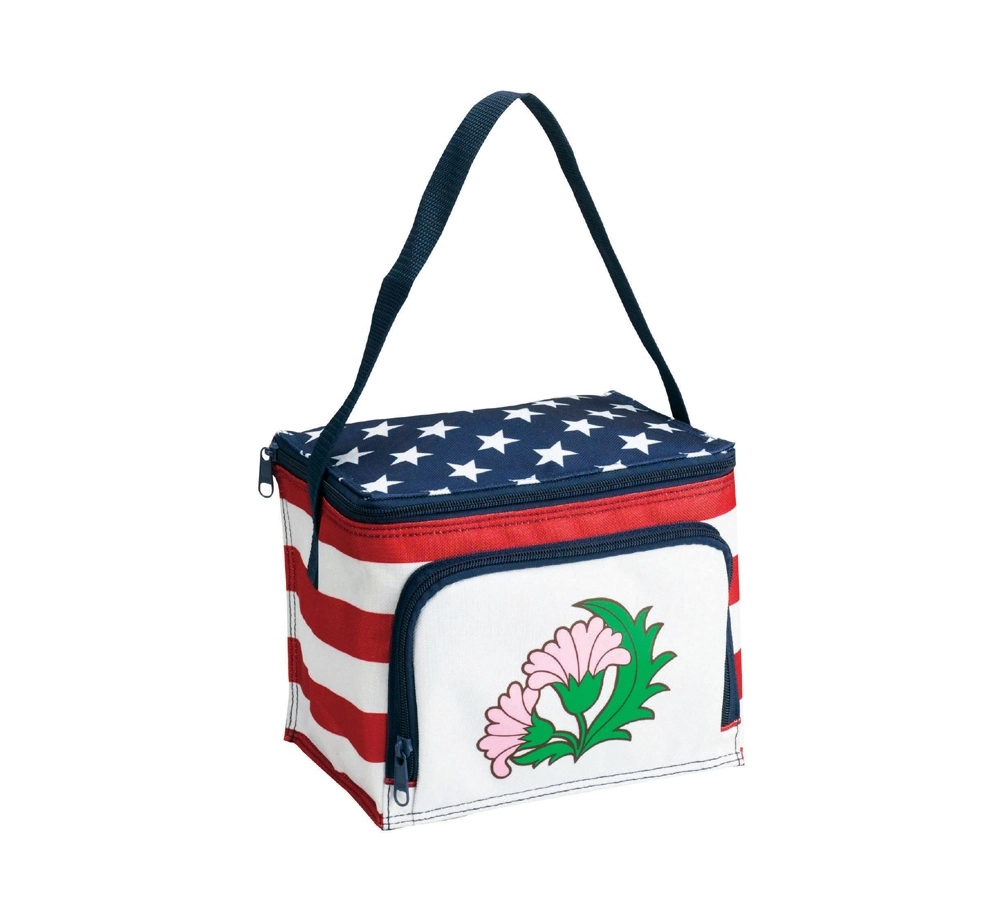 Stars & Stripes 6-Can Cooler/Lunch Bag