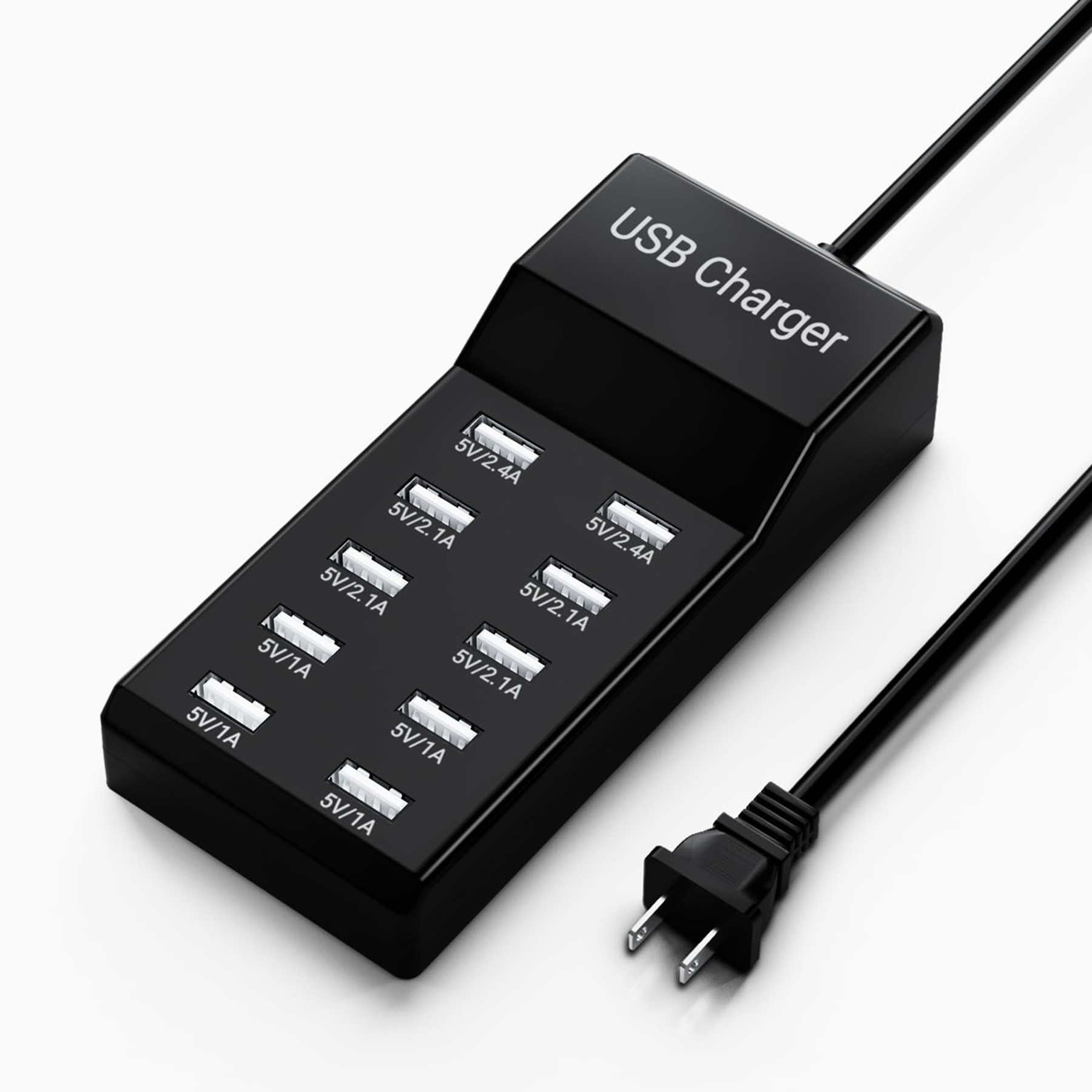 10 Port Family Sized Smart USB Ports for Multiple Devices 4