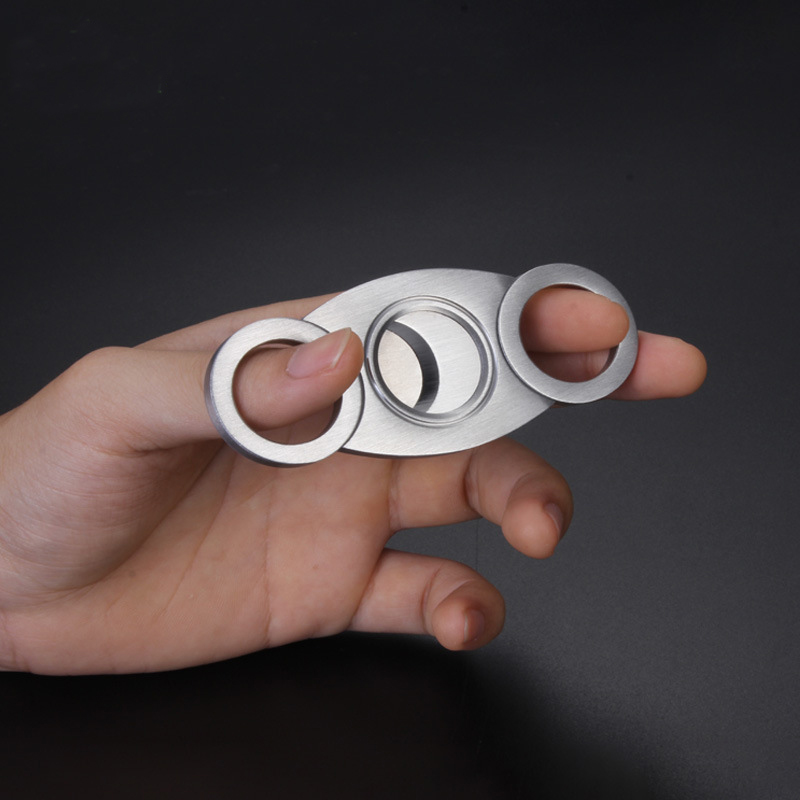 Silver Cigar Scissors Guillotine 4