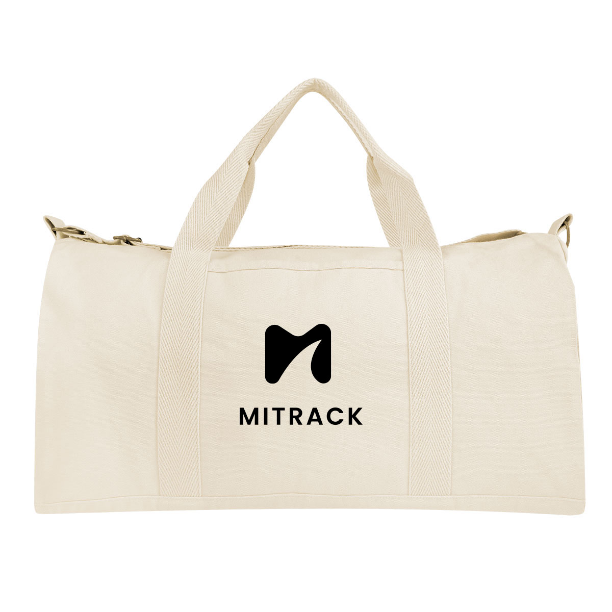 Aware™ 14 Oz. Recycled Cotton Flat Bottom Duffel Bag 10