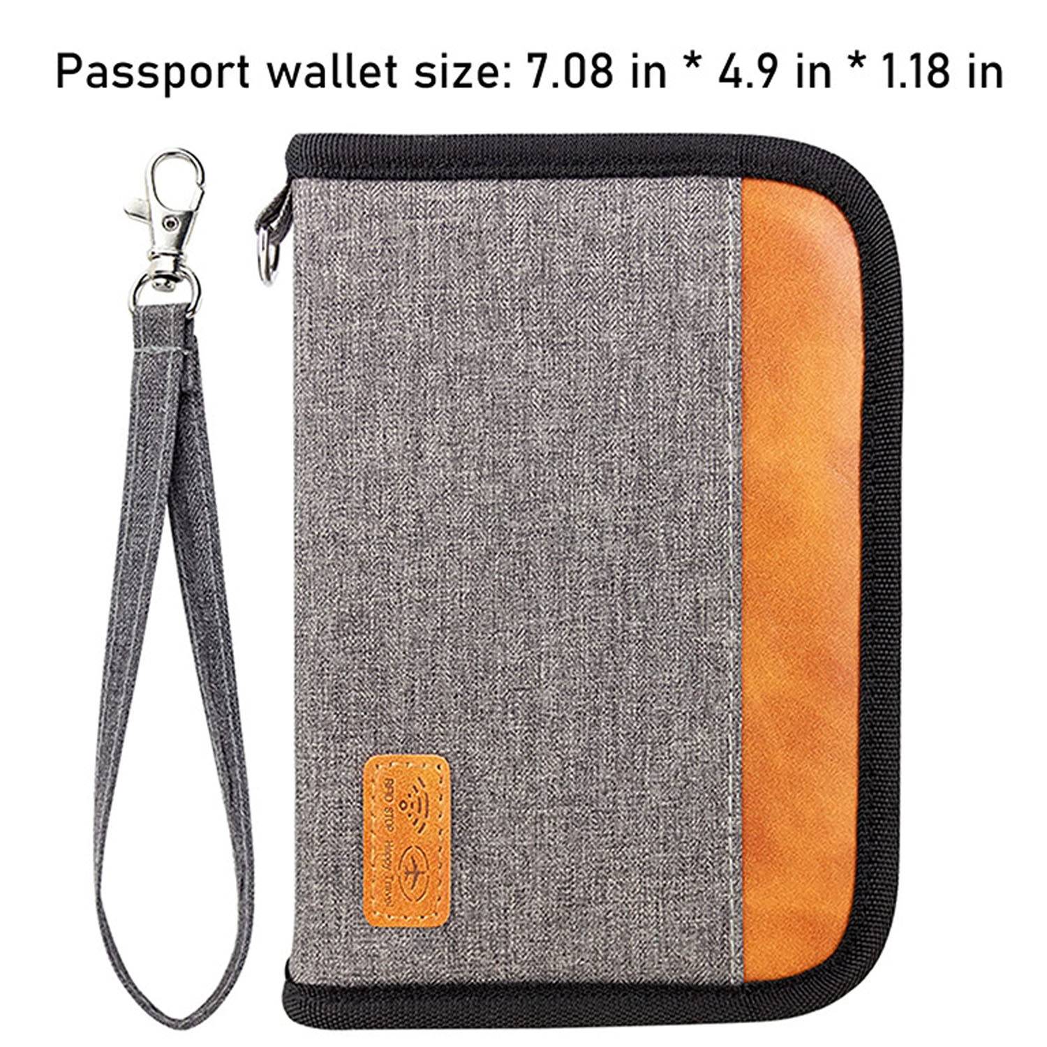 Portable Multi-Functional Waterproof Documents Wallet 7