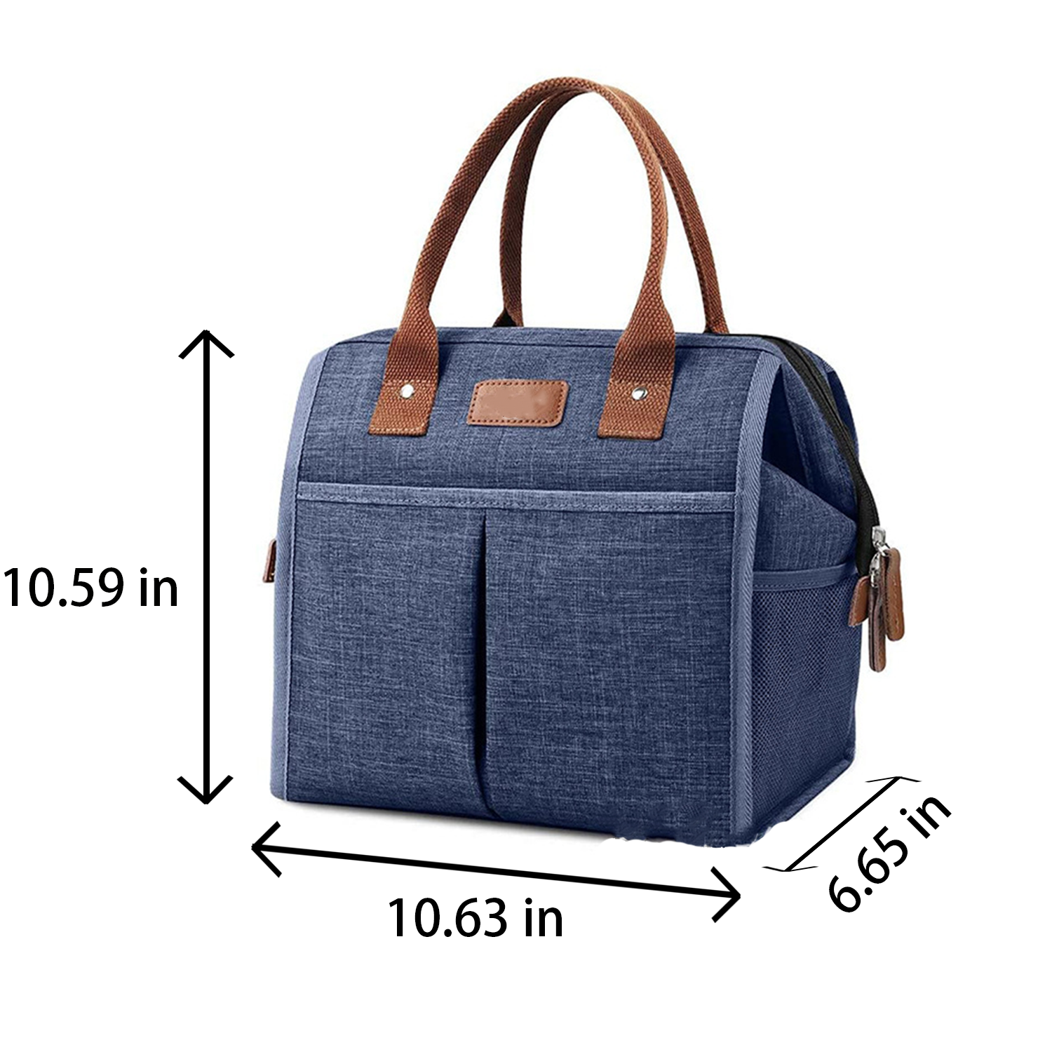 Portable Water-resistant Aluminum Foil Insulated Lunch Bag 5