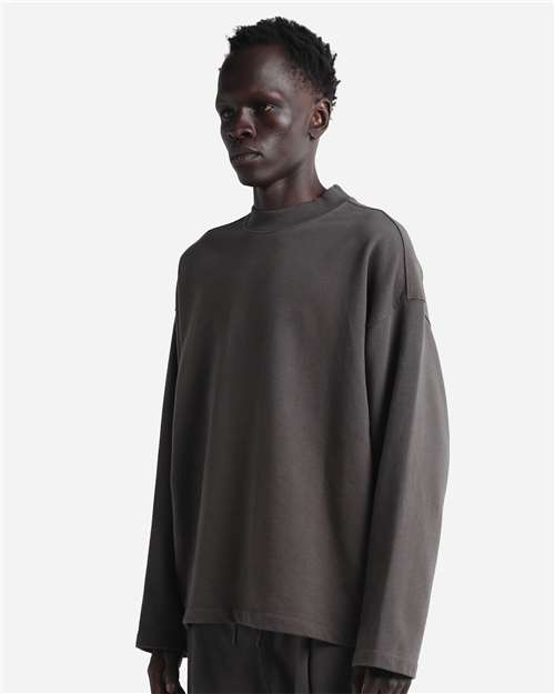 Unisex Garment-Dyed Terry Long Sleeve T-Shirt - SHGTL 9