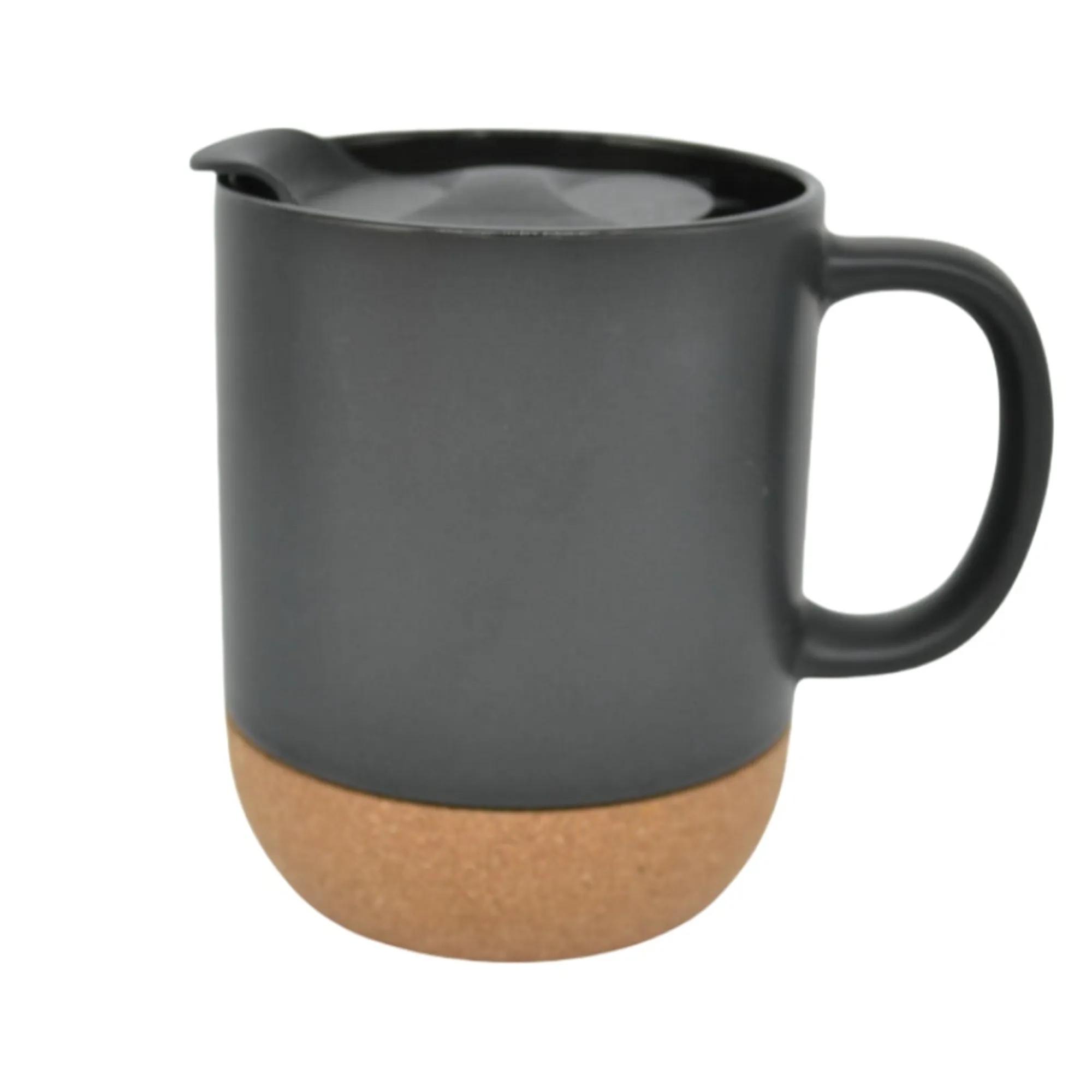 15 oz Ceramic Mug with Cork Bottom 4