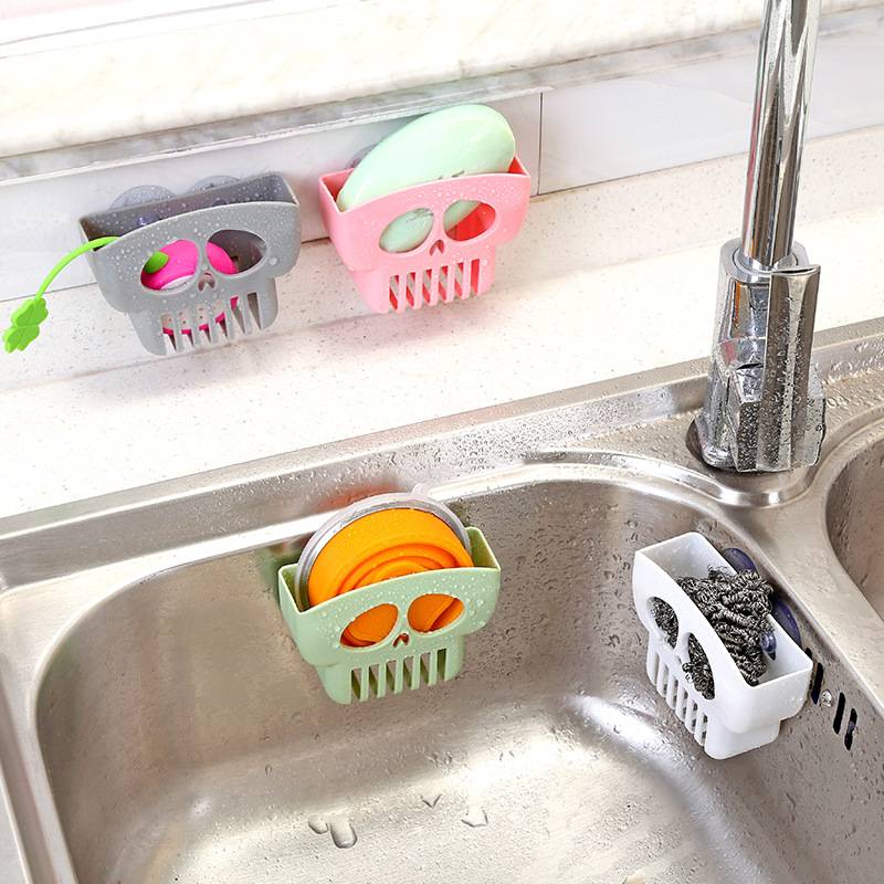 Skull Shape Creative Kitchen Rag Holder 6