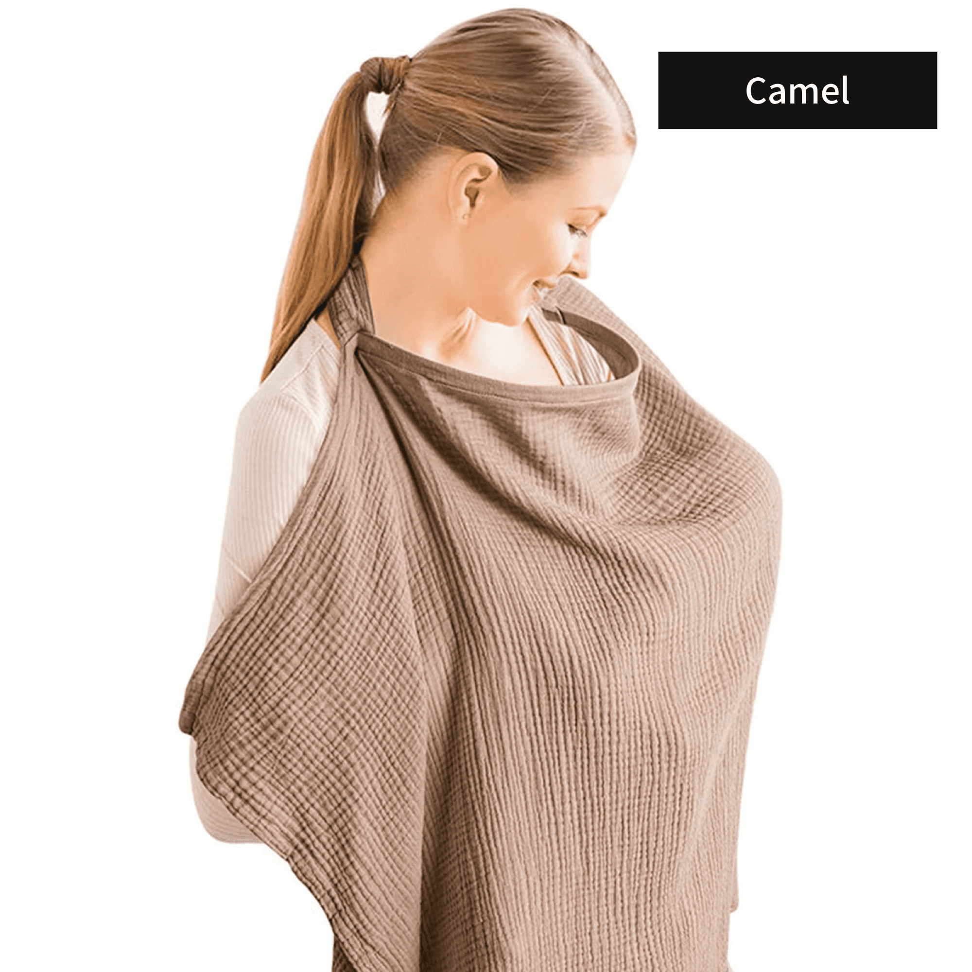 Soft Muslin Nursing Wrap 9