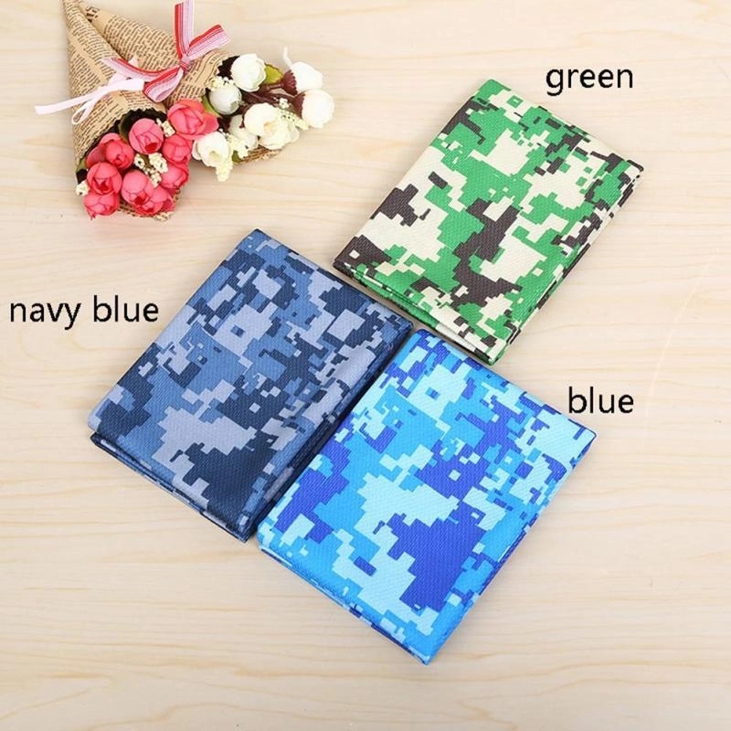 Camouflage cooling towel with CARABINER CASE 6