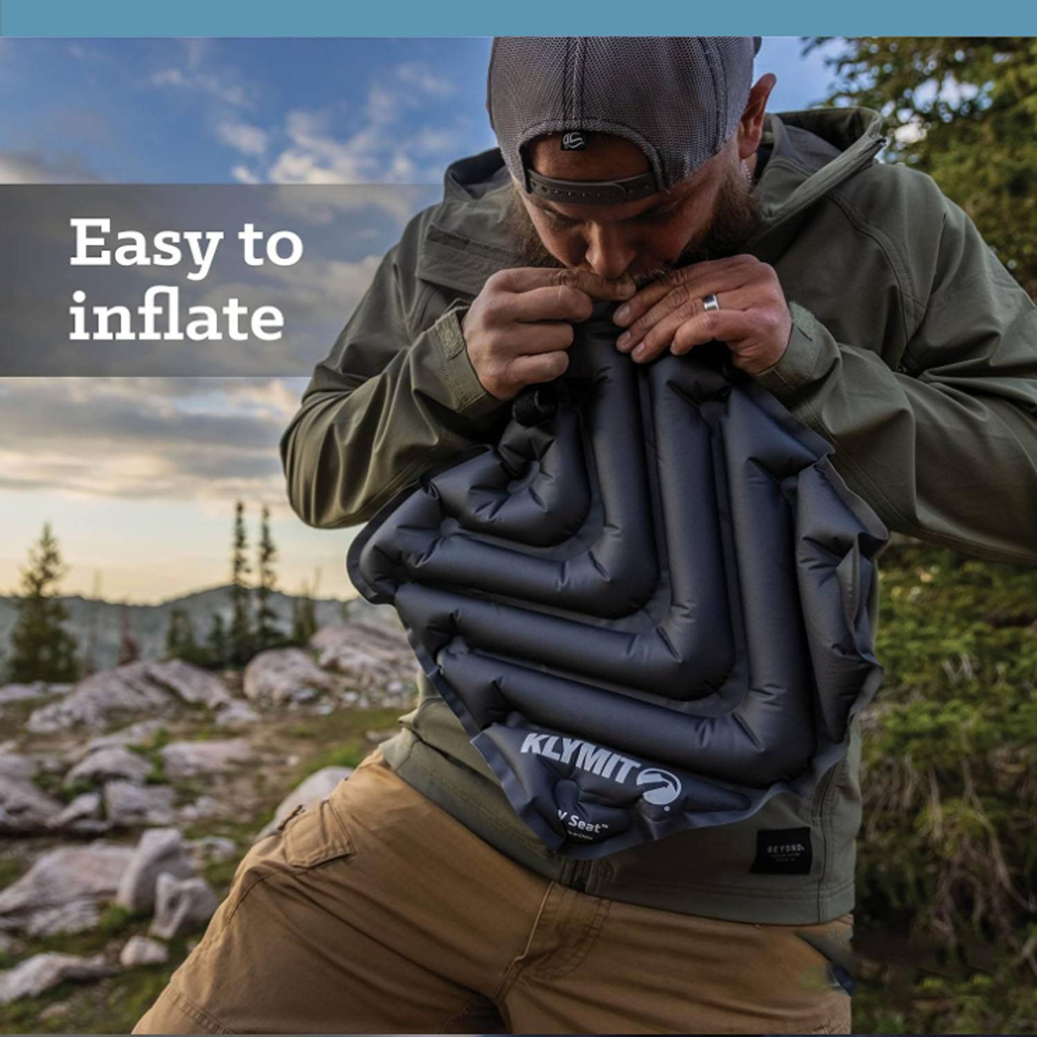 Seat Inflatable Air Cushion 14"*14"*1.5" 5