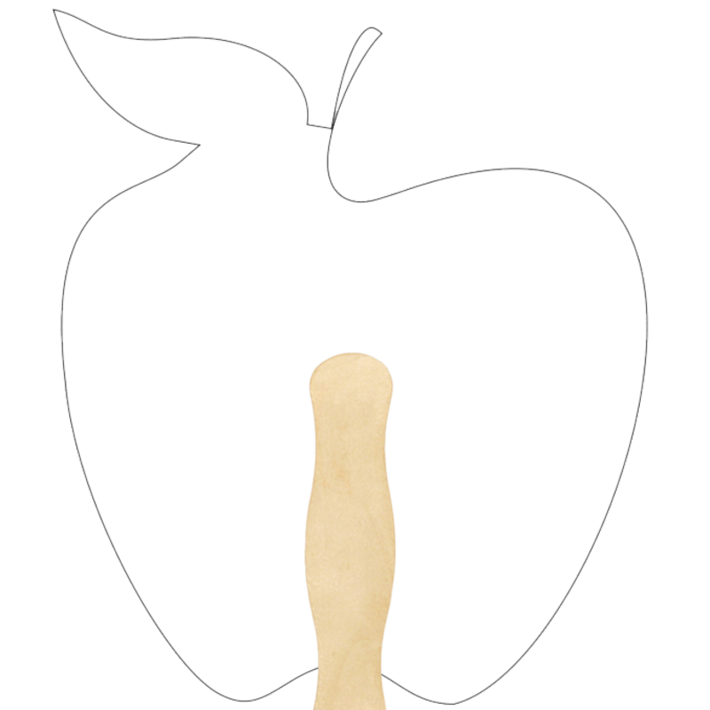 Apple Hand Fans 8
