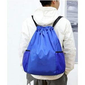 Drawstring Backpack Water Resistant String Bag 6