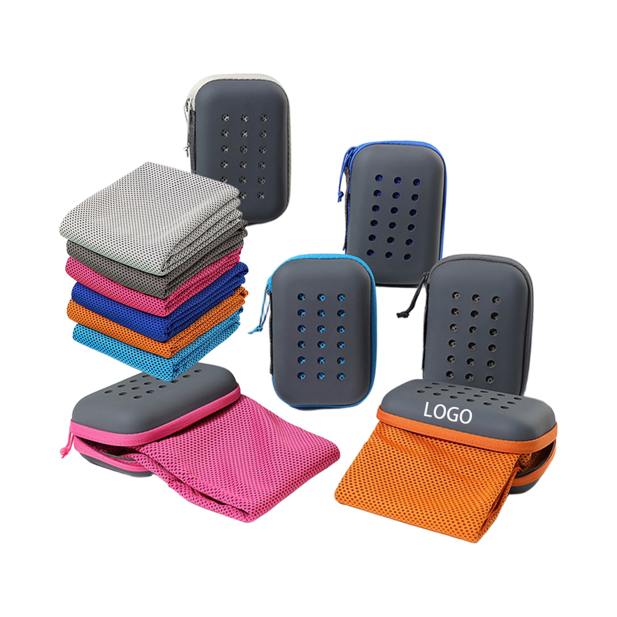 EVA Boxed Cold Sports Outdoor Cooling Fitness Towel 1