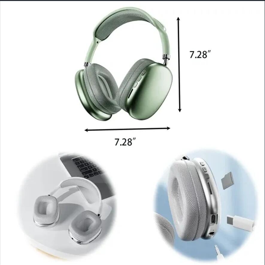 Portable Customizable Foldable Headphones Headset 3