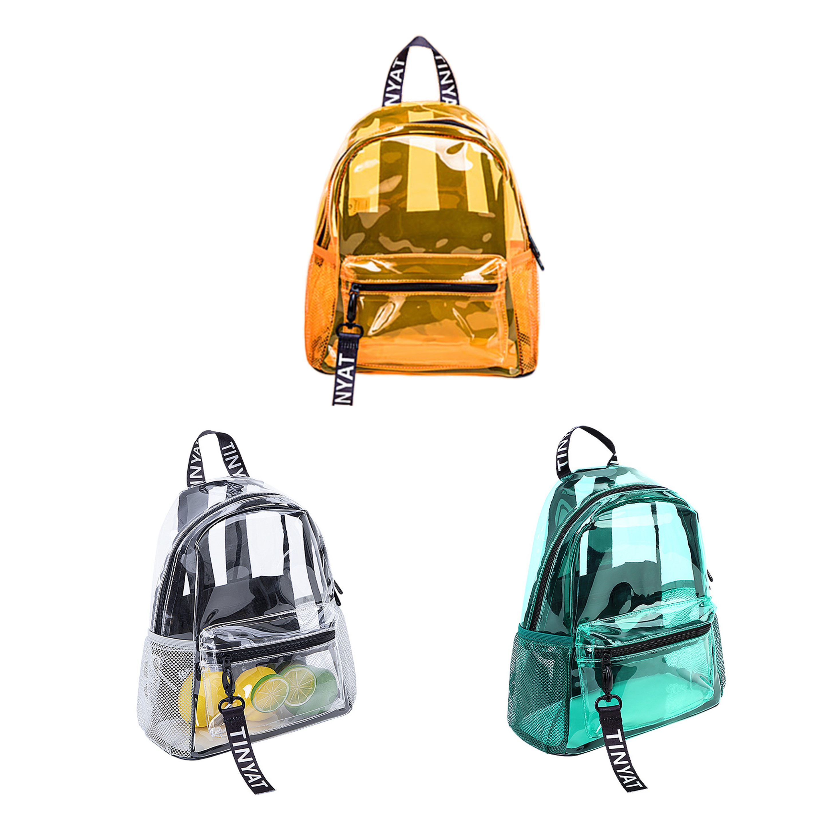Clear Colored Backpack (direct import) 4