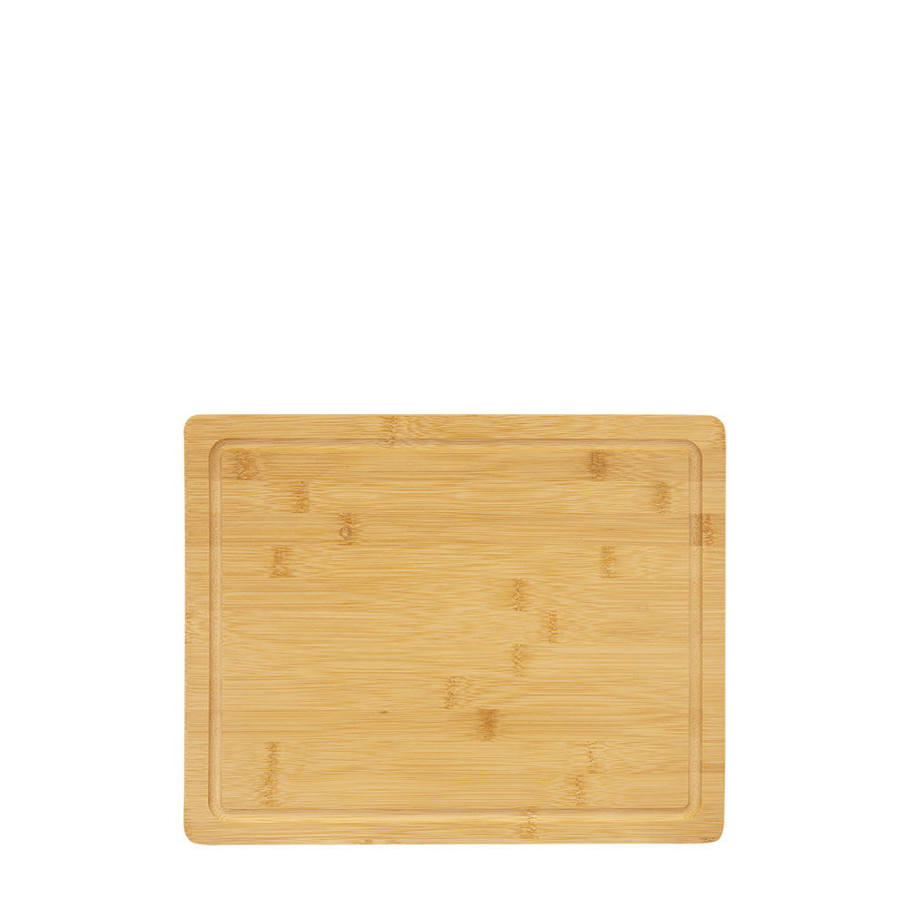 13 3/4" x 9 3/4" Cutting Board with Drip Ring