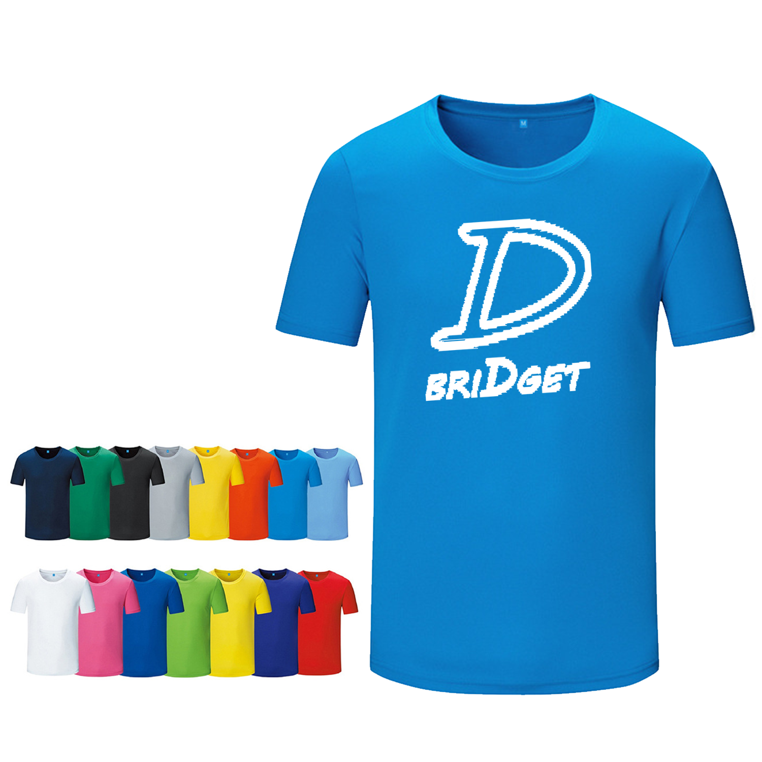 Polyester Quick-dry Adult Tee Shirt 2